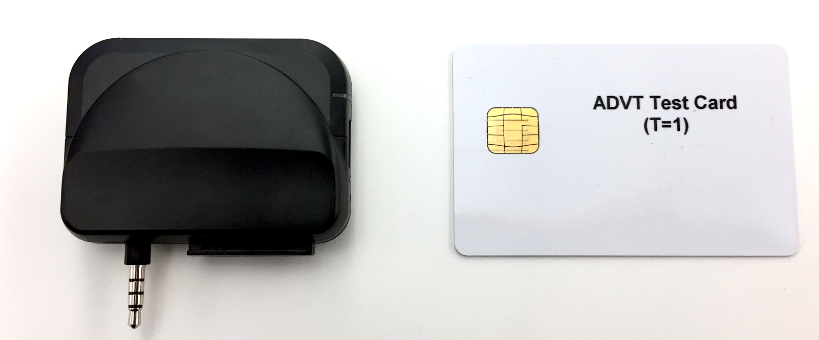 Card reader and chip card